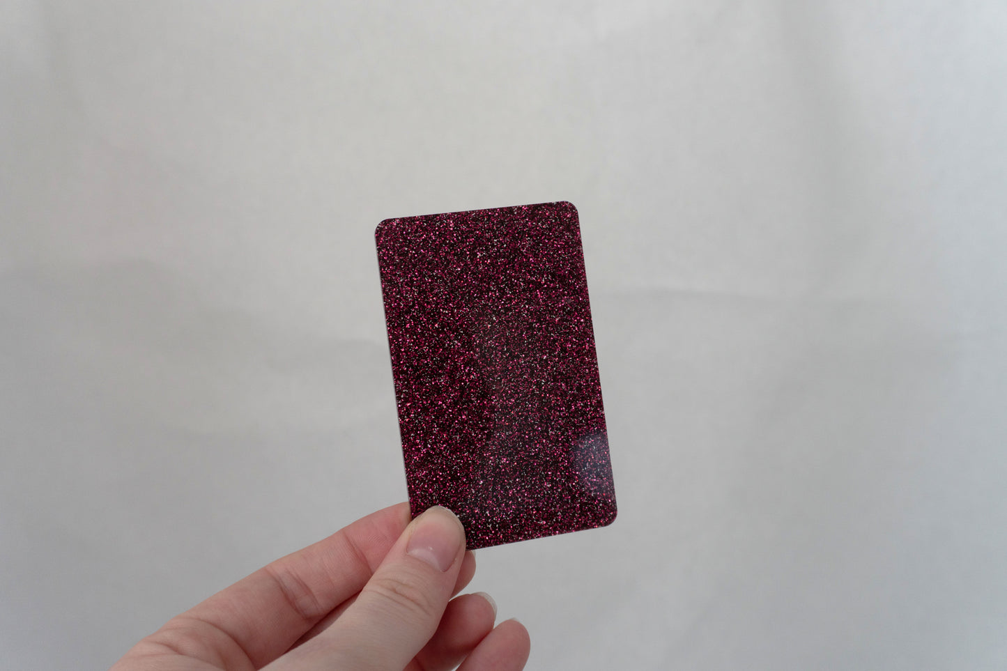 1/8" Burgundy Glitter Cast Acrylic Sheets