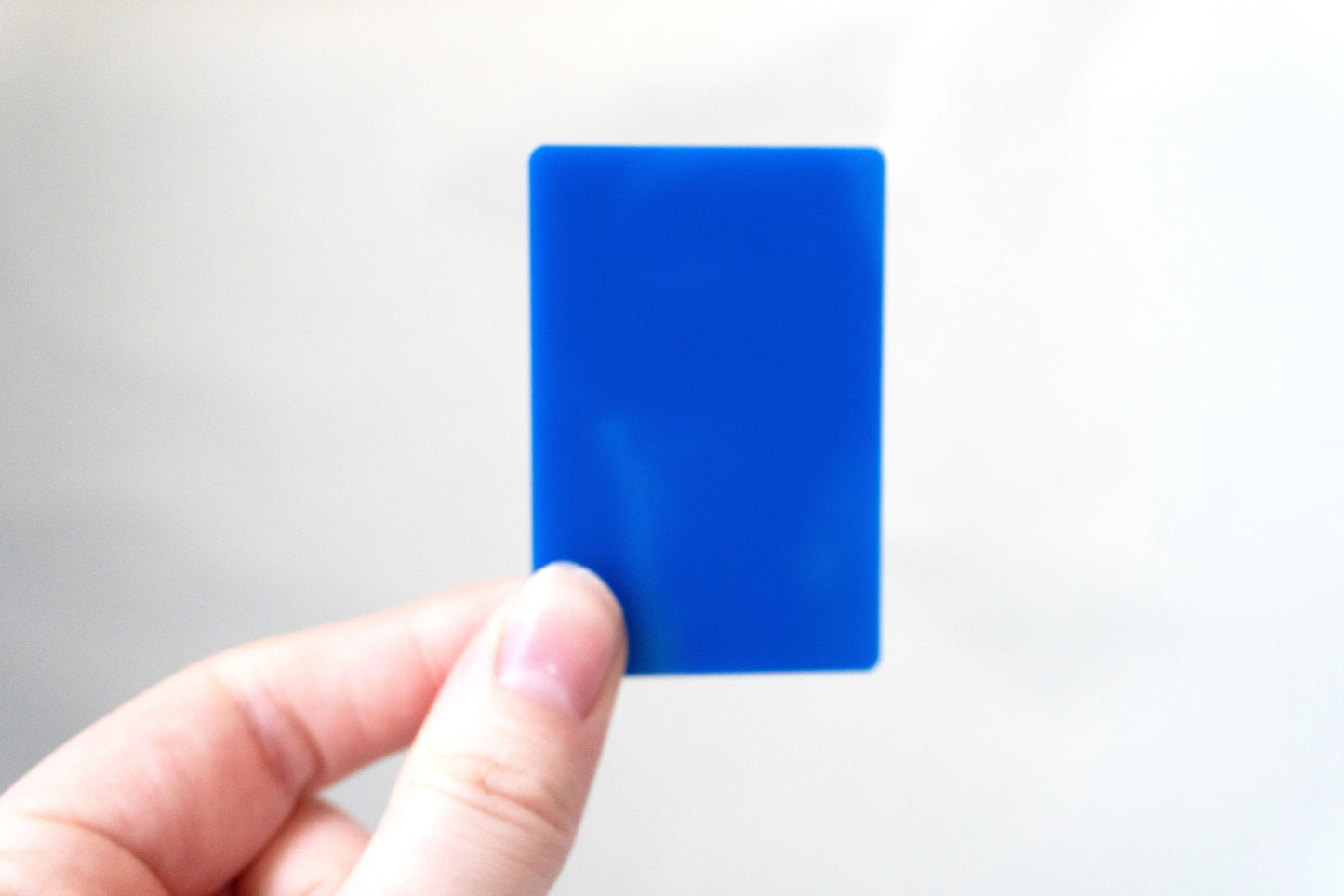 blue acrylic sheet