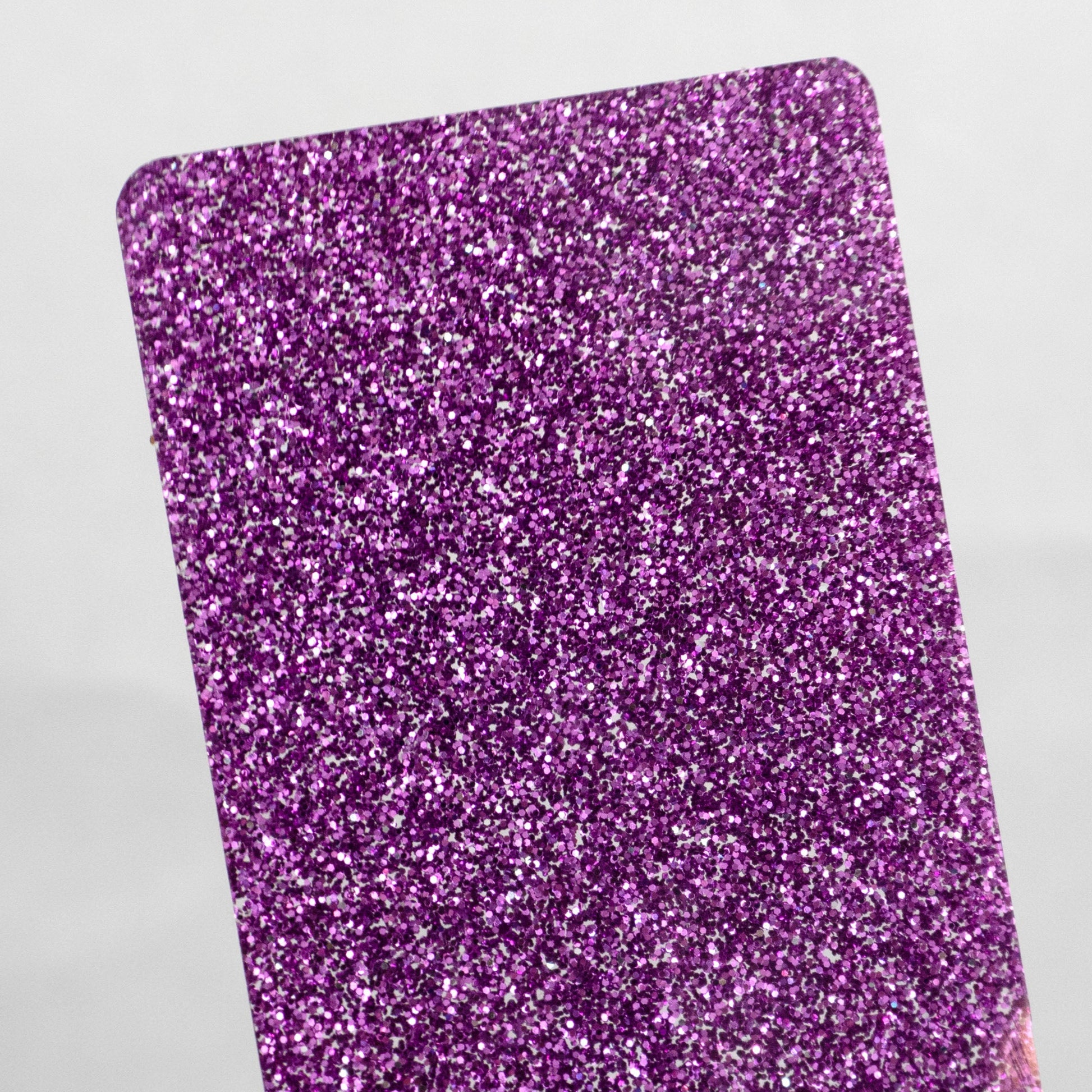 1/8" Purple Glitter Cast Acrylic Sheets