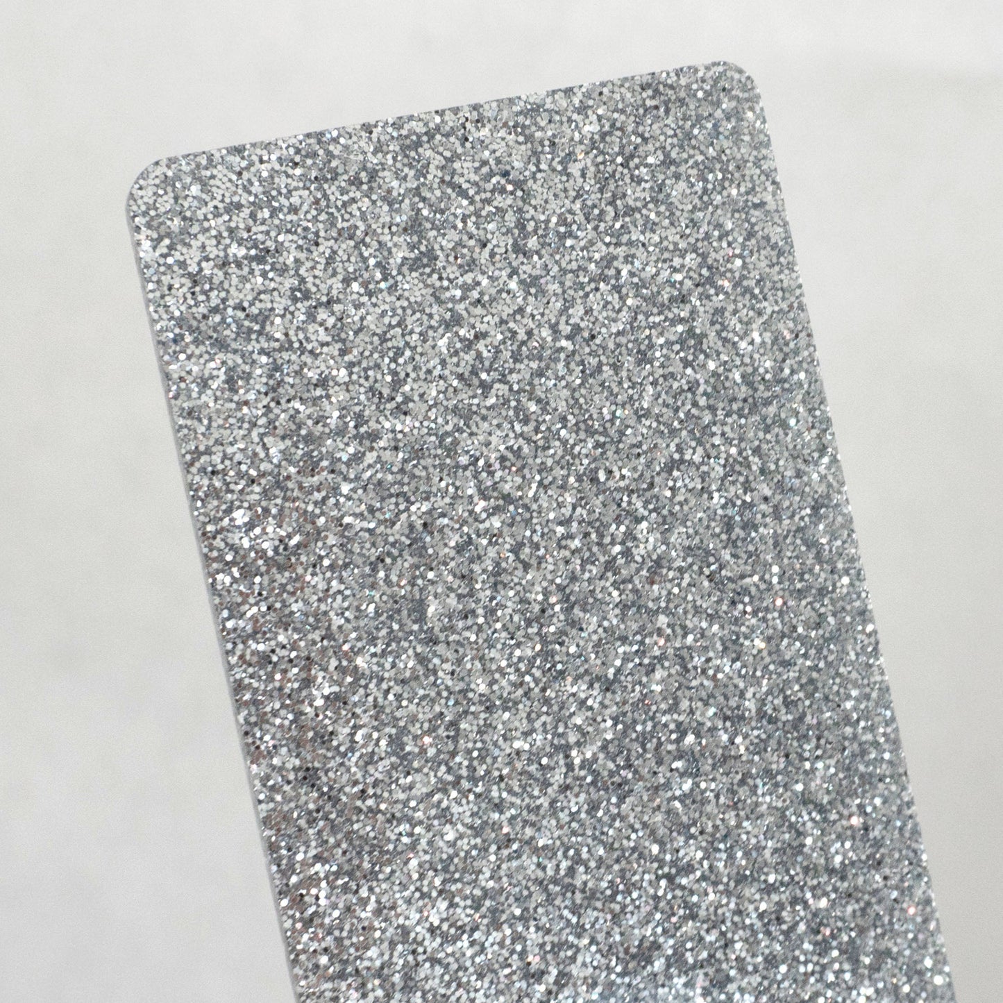 1/8" Silver Glitter Cast Acrylic Sheets