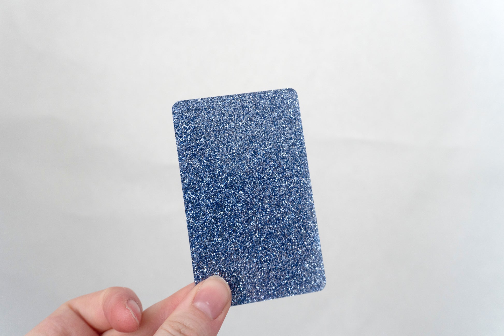 1/8" Blue Glitter Cast Acrylic Sheets